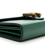 Calfskin Mini Dionysus Chain Wallet Emerald