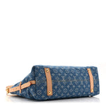 Monogram Denim CarryAll MM Blue