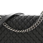 Caviar Quilted New Medium Boy Flap Black