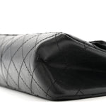 Aged Calfskin Quilted 2.55 Reissue 226 Flap Black