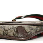 GG Supreme Monogram Neo Vintage Web Belt Bag Brown