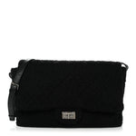 Easy Tweed Jumbo Reissue Messenger Flap Black