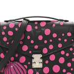 LV x YK Empreinte Monogram Giant Pochette Metis Black Fuchsia