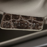 Niloticus Crocodile Himalaya Medium Lady Dior Latte