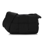 Nylon Intrecciato Padded Tech Candy Cassette Bag Black