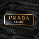 Re-Nylon Tessuto Impuntu Quilted Re-Edition 1995 Chaine Pouch Black