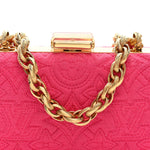 Jersey Monogram Motard Minaudiere Clutch Pink