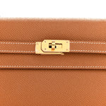 Epsom Kelly Wallet To Go Gold