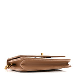 Calfskin Quilted Perfect Fit Wallet On Chain WOC Beige