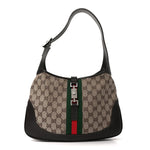 Monogram Web Jackie O Hobo Dark Brown