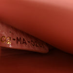 Snakeskin 30 Montaigne Box Bag Rose Clair