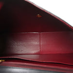 Lambskin Quilted XL Jumbo Single Flap Black