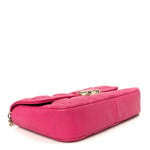 Lambskin Cannage Miss Dior Promenade Pouch Fuchsia