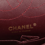 Aged Calfskin Quilted 2.55 Reissue 225 Flap Black