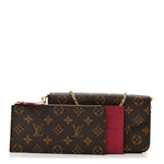 Monogram Pochette Felicie Chain Wallet Fuchsia
