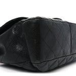 Caviar Quilted Jumbo Single Flap Black