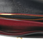 Grain De Poudre Monogram Cassandra Clasp Bag Black Rouge Legion