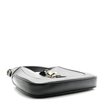 Calfskin Small Jackie Shoulder Bag Black
