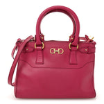 Hammered Calfskin Batik Tote Pink