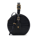 Crocodile Petite Boite Chapeau Navy