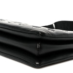 Lambskin Embossed Monogram Coussin PM Black