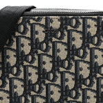Oblique Messenger Pouch Black