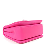 Nappa Monochrome One Stud Chain Clutch Pink PP