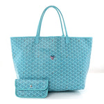 Goyardine Saint Louis GM Balise Beach Towel Set Turquoise