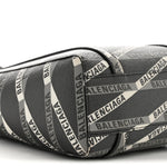Coated Canvas Losange Monogram XXS Tote Black Grey
