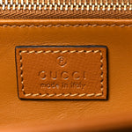 Suede Shearling Horsebit 1955 Shoulder Bag Brown