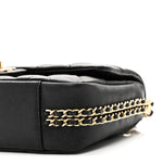 Caviar Quilted Small CC You Flap Black