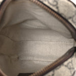 GG Supreme Monogram Mini Neo Vintage Double Zip Messenger Bag Beige New Acero Crop