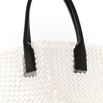 PVC Nappa Intrecciato Large Cabat Transparent Fondente