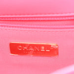 Goatskin Quilted Large Chanel 19 Flap Neon Pink