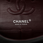 Lambskin Quilted Small Double Flap Black