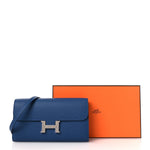 Epsom Constance Long To Go Wallet Bleu Tie
