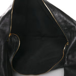 Vintage Calfskin Extra Large Olivia Hobo Black
