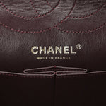 Distressed Patent Quilted 2.55 Reissue 226 Flap Black