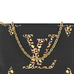 Monogram Giant Jungle Pochette Double Zip Black
