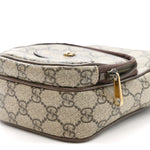 GG Supreme Monogram Mini Neo Vintage Double Zip Messenger Bag Beige New Acero Crop