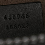 GG Supreme Monogram Belt Bag Black