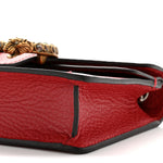 Calfskin Super Mini Dionysus Shoulder Bag Hibiscus Red