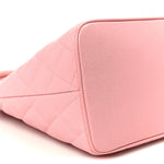 Caviar Medallion CC Tote Light Pink
