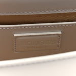 Smooth Calfskin Le Bambino Long White