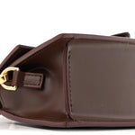 Smooth Calfskin Le Bambino Dark Brown