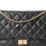 Calfskin Quilted 2.55 Paris Shanghai China Doll Reissue 227 Flap Black