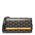 Goyardine Monte Carlo Mini Phone Case Black