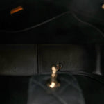 Caviar Quilted Large Shopping Tote Black