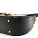 Smooth Calfskin Vlogo Chain Shoulder Bag Black
