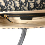 Oblique Saddle Bag Blue